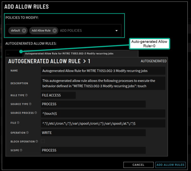 Allow Rule 2nd tab-1