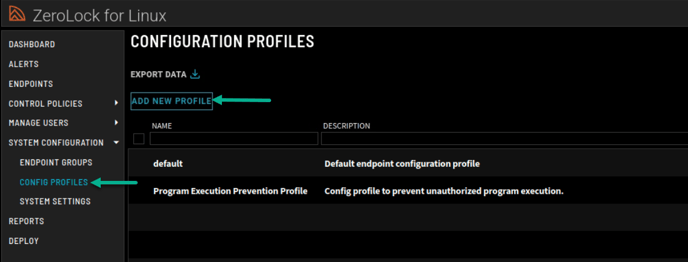 Config Profile_Add New Profile 2.0.1