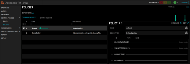 Default Policy 2.0.1