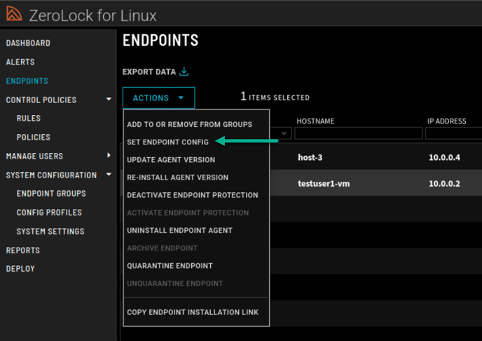 Endpoint Actions Dropdown 2.0.1