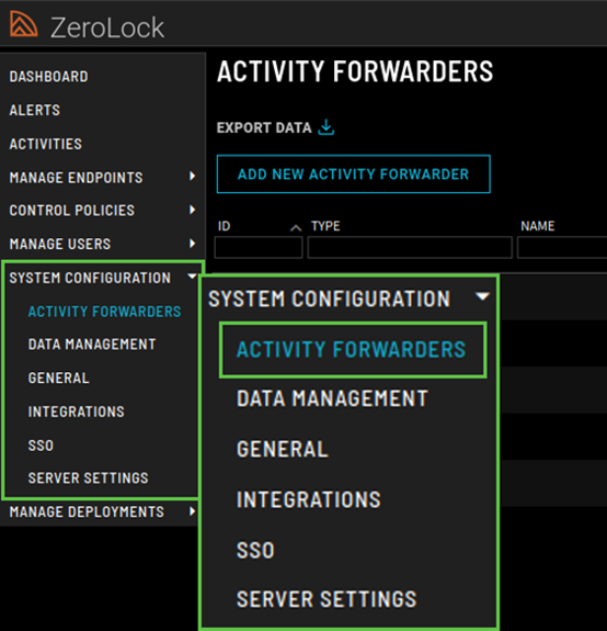 Image_1_Activity Forwarder Home Page_v5.1.10