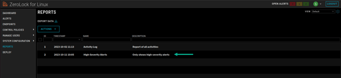 New Report Added