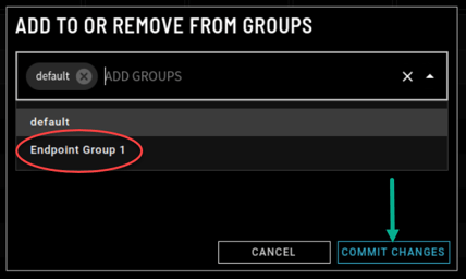 Select Group to Add v3.1.5