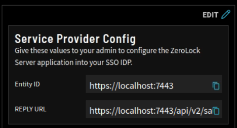 Service Provider Config v3.1.5