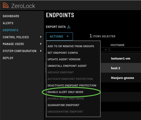 Step_1_Action Dropdown Menu