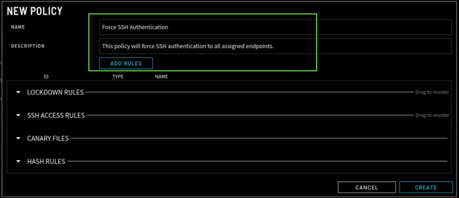 Step_2A_New Policy screen