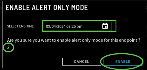 Step_2_Enable Alert Only Mode