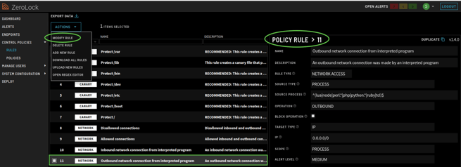 Step_2_Modify Rule Selection