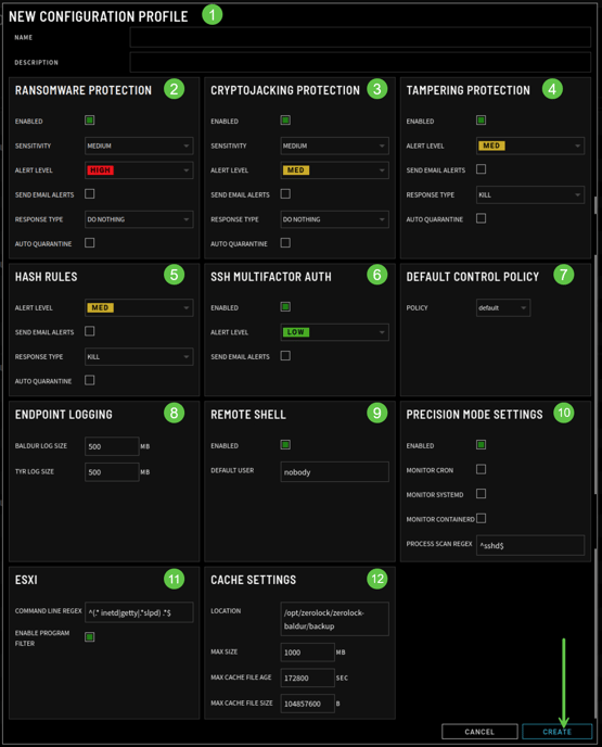 Step_2_New Config Profile Settings