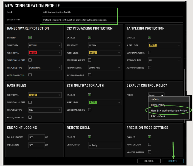 Step_2_New Config Profile screen-1