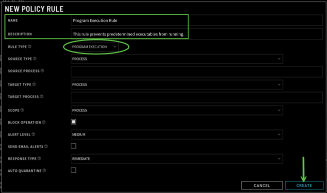 Step_4_New Policy Rule Created